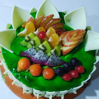 "Round shape Special Fruit Cake -1 Kg (Exotica) - Click here to View more details about this Product